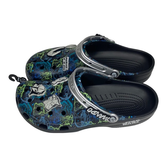 Crocs x Disney Star Wars Mandalorian Classic Grogu Clog w/ Jibbitz - Picture 3 of 4